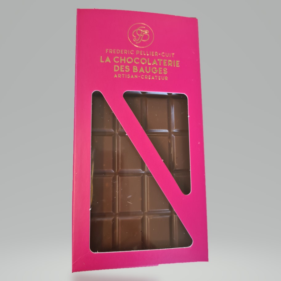 Chocolat noisette sans lactose (vegan) - La chocolaterie des Bauges